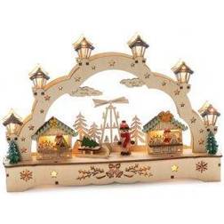 Konstsmide Silhouette Christmas Village 27.5cm