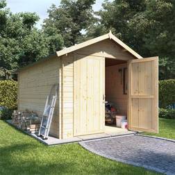 BillyOh Log Cabin Heavy Duty Apex Windowless Log Cabin Store