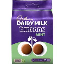 Cadbury Dairy Milk Giant Mint Buttons Bag 110g