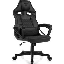 SENSE7 Knight black armchair