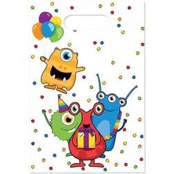 party bags monster party 6 pieces