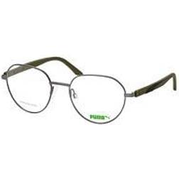 Puma PU 0329O 002, including lenses, ROUND Glasses, MALE