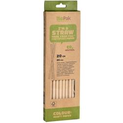 Duni Paper Straws Brown 20 pcs