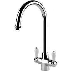 SIA Twin Lever Kitchen Tap Vintage