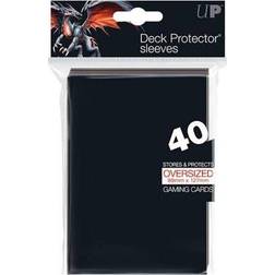 Ultra Pro Black Oversized Deck Protectors 40Ct