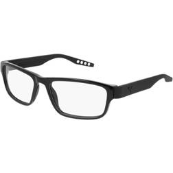 Puma PU 0273O 001, including lenses, RECTANGLE Glasses, MALE