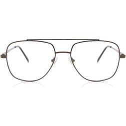 SmartBuy Collection Miesten Lentäjä Full Rim Metalli Hopea Silmälasit