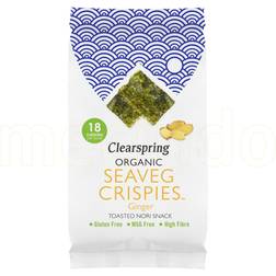 Clearspring Tang chips Ingefær Økologisk Seaveg Crispies 4