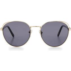 Fossil 2107/G/S 3YG, ROUND Sunglasses, FEMALE, available with