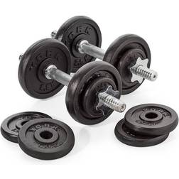 York Cast Iron Dumbbell Weight Set 20kg