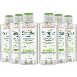 Simple Kind To Skin Eye Make-Up Remover 12 X 125Ml