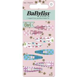Babyliss Hårklämma, Kids, 8 st