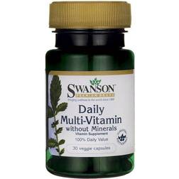 Swanson HEALTH DAILY MULTI-VITAMIN WITHOUT MINERALS 30 stk