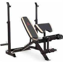 Marcy Eclipse Be3000 Weight Bench And Adjustable Squat Stand