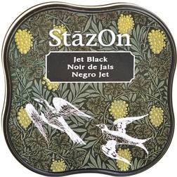 Imagine StazOn Solvent Ink jet black 2.375 in. x 2.375 in. midi pad