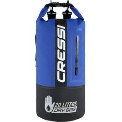 Cressi Dry Bi-Color Black/Blue 20 L Bolsa impermeable