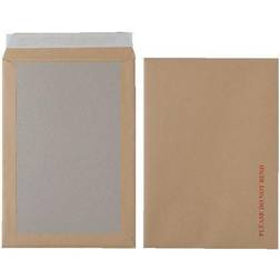 Office Depot Envelopes C4 115gsm Brown Plain Peel and Seal 125 Pieces