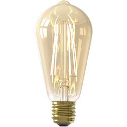 Calex 425420 LED Rustic pære Gold 6W E27 2100K Dæmpbar