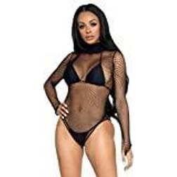 Leg Avenue Turtleneck fishnet teddy