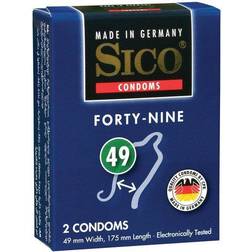 Sico Size Forty-Nine Kondome nach Maß 49mm 2 St