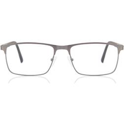 SmartBuy Collection Miesten Suorakulmio Full rim Metalli Harmaa Sinisen Valon Suodatin