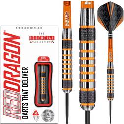 Red Dragon Amberjack Series Darts Set with Flights & Shafts