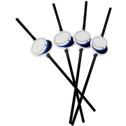 Straws Student with Hat 10-pack