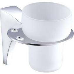 Hefe Spazio Tandborstsglas m/hållare, Krom