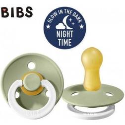 Bibs Pacifier Calming rubber Hevea Sage Night