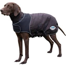 Weatherbeeta Comfitec Ultra Cozi Medium Lightweight Dog Coat 25cm Charcoal/Blue/White