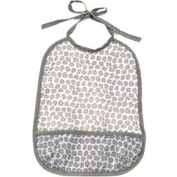 Smallstuff Bib with Pocket Leopard