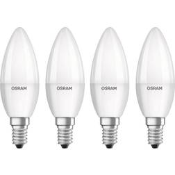 Osram LED candle E14 base retro 4,9W 4-pack 4,000K