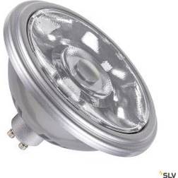 SLV LED reflectorlamp QPAR111 GU10 zilver 12,5W 3000K 950 Lumen