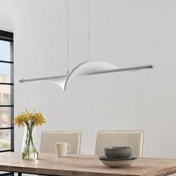 Lucande Edano Taklampa White Chrome Pendellampa