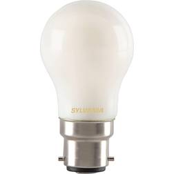 Sylvania LED-lampa droppe B22 4,5W 827 matt