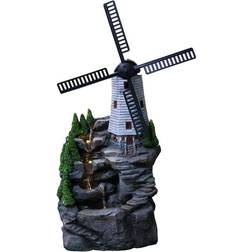 Geezy Windmill Fountain 4 Tier