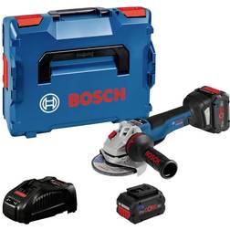 Bosch Blauw GWS 18V-10 PSC Slijper 2 x 5.5 Ah