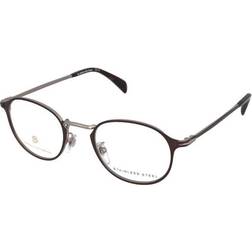 David Beckham Cadres optiques Db 7055 col. 05n Hommes Panthos Maron