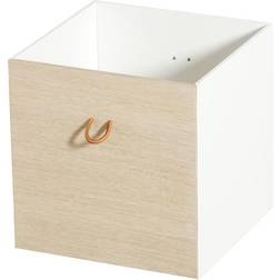 Oliver Furniture Wood Boxes 3pcs White/oak - Børneværelses Opbevaring Eg