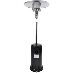 Horizon Gas Patio Heater Black with Accessories Free Standing Garden 13kW