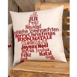 Permin Stickpackung Kissen Frohe Weihnachten