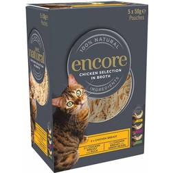 Encore Chicken Broth Cat Food Pouches 5 wilko