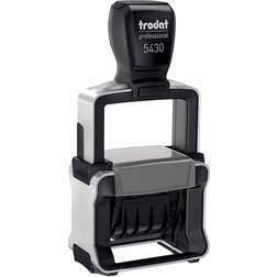 Trodat Trodat PROFESSIONAL 5430 dato samt tekststempel