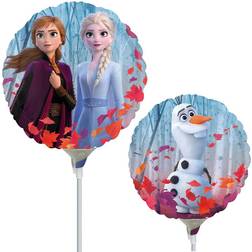 Amscan Liten Frozen 2 Rund Folieballong