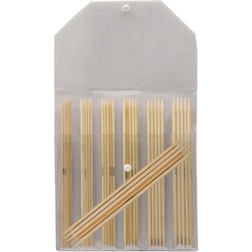 Knitpro Bamboo Strumpstickset Bambu 15 cm 2-5 mm 7 storlekar