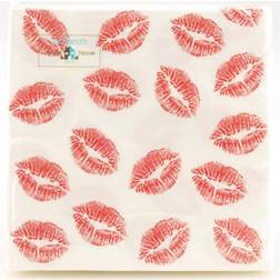 Dynas Servietter Hot Lips 20-stk