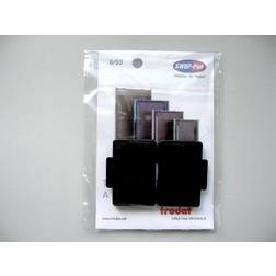 Trodat T5460 Professional Replacement Ink Pad For Trodat Custom Self-inking Stamps, 1.38" X 2.38" Black USSP5460BK Black