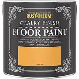 Rust-Oleum Chalky Floor Paint Lemon Jelly Floor Paint 2.5L