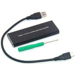 CoreParts Boitier externe M.2 Card USB 3.1
