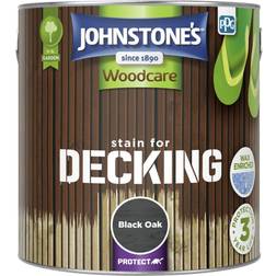 Johnstone's Johnstones Woodcare Stain For Decking Black 2.5L